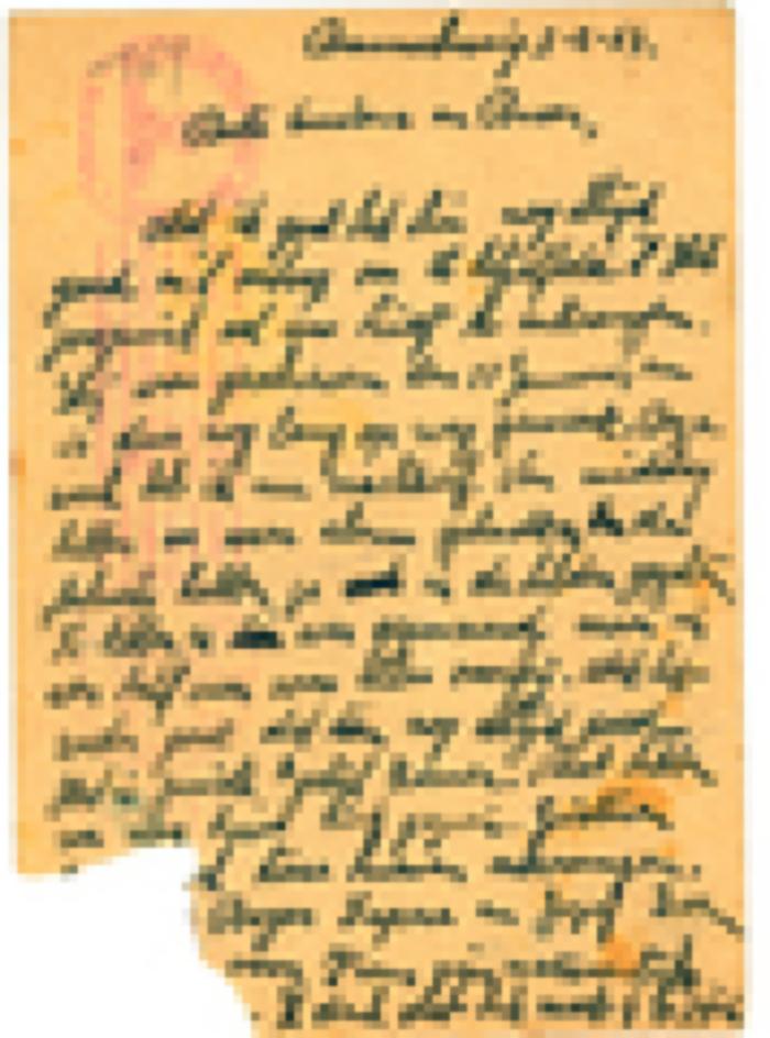 Brieven en briefkaarten van Gaston Vallaey aan ouders, Braunschweig 3 en 7 februari 1944