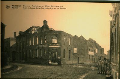 Hoek der Mariastraat en Kleine Beverenstraat, Roeselare