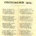 Cecilialied, Roeselare, 1935
