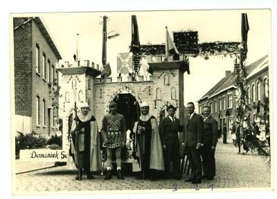 Inhuldiging burgemeester Vanbiervliet, Gits, juli 1965