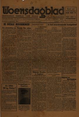 Woensdagblad, Brugge, 16 december 1944