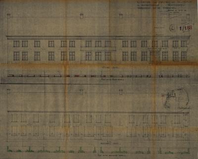 Plan verbouwen Rustoord Klooster van de Zusters Onze-Lieve-Vrouw in West-Rozebeke, Brugge, 20 juli 1951