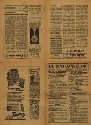 De Sint-Jansklok, Staden, 7 juni 1952