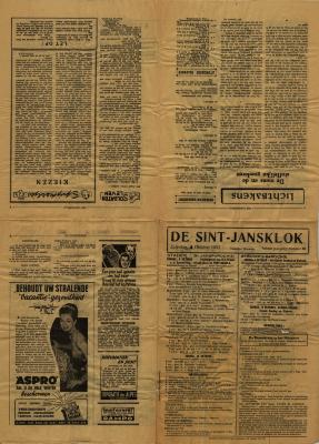 De Sint-Jansklok, Staden 4 oktober 1952