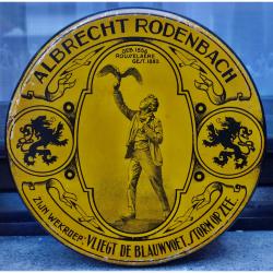 Oude koekendoos met afbeelding van Rodenbach, Roeselare