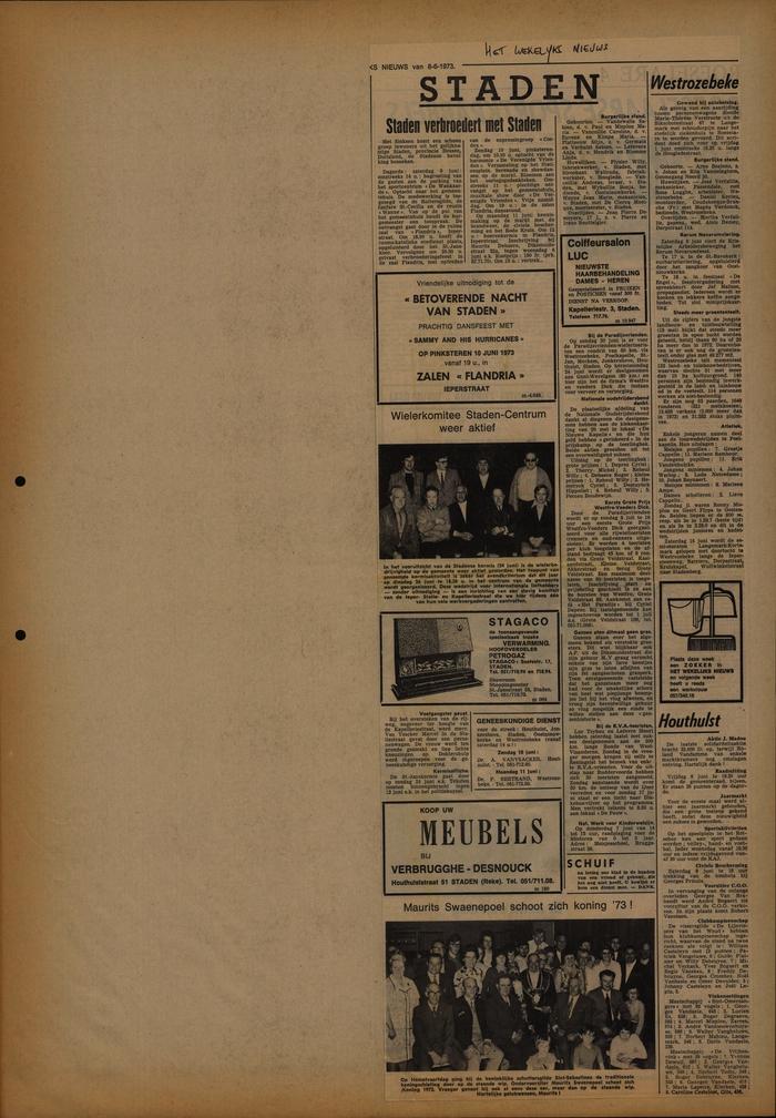 Het Wekelijks Nieuws, 8 juni 1973