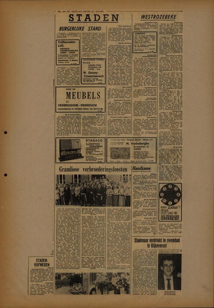 Het Wekelijks Nieuws, 15 juni 1973