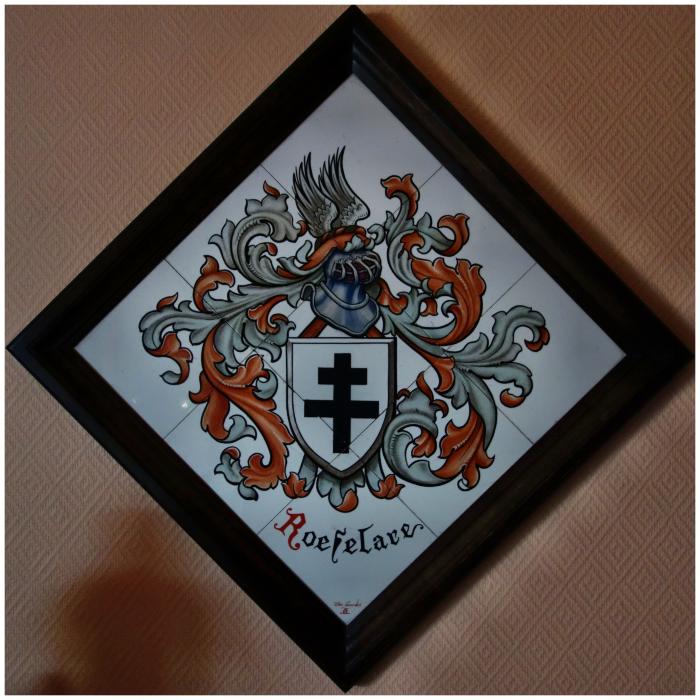 Keramiek wapenschild van Roeselare