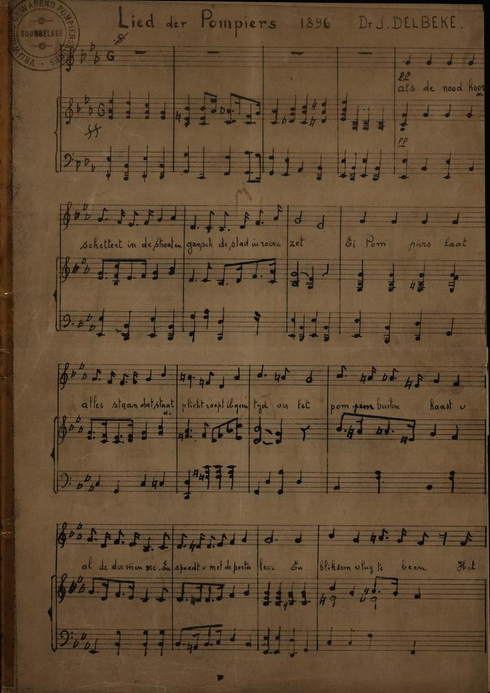 Lied der pompiers, 1896