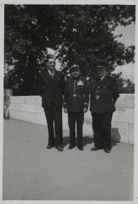 Bezoek Parijs, juli 1946