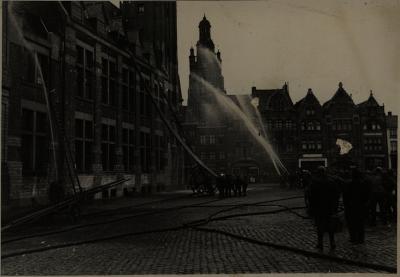 Brandweeroefening, 1936