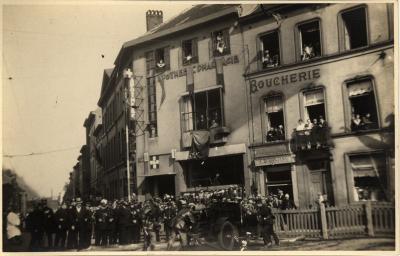 Demonstratie (?), Molenbeek, 1929