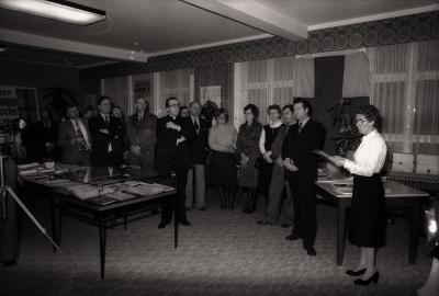 Davidsfonds Moorslede: tentoonstelling 'Moorslede Vroeger en Nu', Moorslede februari 1978