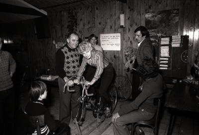Café 'Den Hert': krachtproef op rollen, Dadizele februari 1978