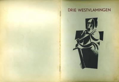 Huldiging drie Westvlaamse idealisten, Roeselare, 1955