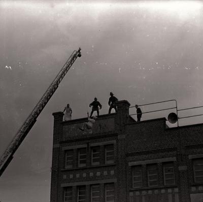 Viering 100 jaar brandweer, Staden 