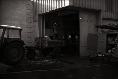 Brand in PVBA Dumoulin, Moorslede 1976