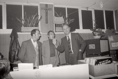 Wielrenner Lucien Van Impe te gast, Slypskapelle 1976
