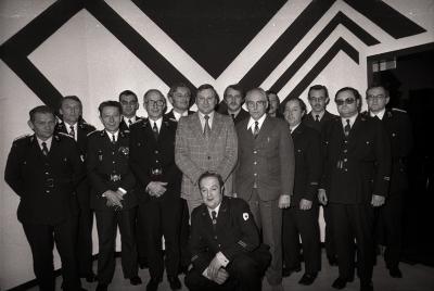 Brandweer viert Barbara, Moorslede 1976
