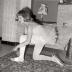 Anneke Crombez en Els Demuelenaere als danseresjes, Staden 1976