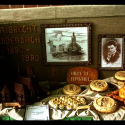Dessertbuffet herdenking Albrecht Rodenbach