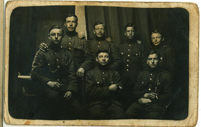 Soldaten ten tijde van WOI