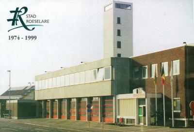 Uitbreiding brandweerkazerne, Roeselare, 1999