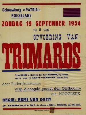 Toneelaffiches 1954