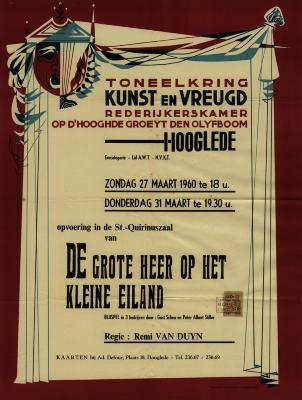 Toneelaffiches 1960