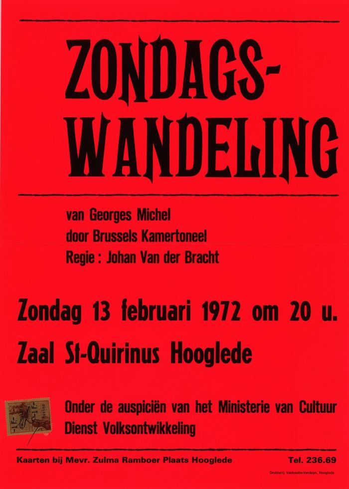 Toneelaffiches 1972