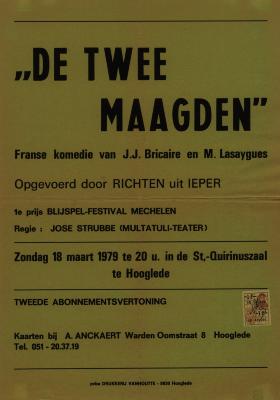 Toneelaffiches 1979