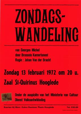 Toneelaffiches 1972