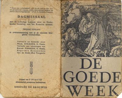 Liturgie van de Goede Week, 1956