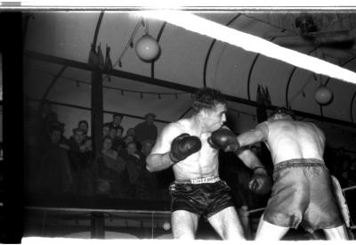 Bokswedstrijd Cotijn - Schagen, Izegem 1957