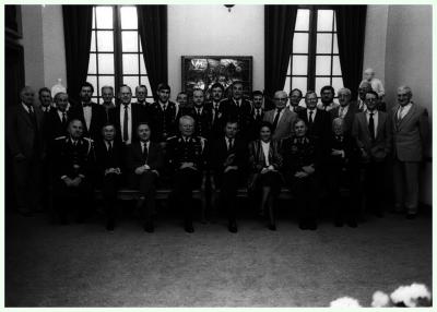 Uitreiking medailles, 1987