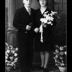 Huwelijk Josef Demasure - Margaretha Vroman, Ingelmunster, 1944
