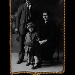 Familie Camille Belaen, Ingelmunster, 1927