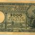 Oud geld type 1919 nationale reeks 1000BFR