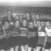 Groep renners, Izegem 1957