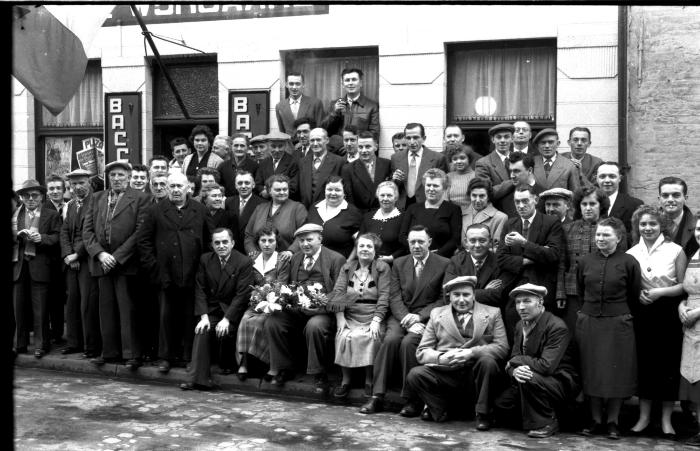 Café 'De Wijngaard', Izegem 1957