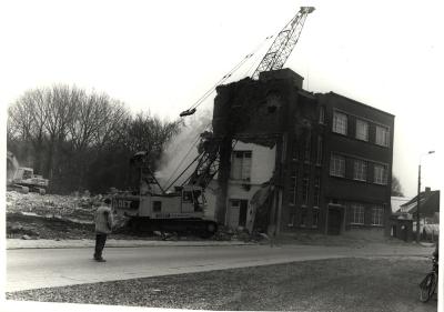 Afbraak schoenenfabriek Defauw Izegem