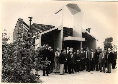 Opening nieuw kerkhof te Izegem