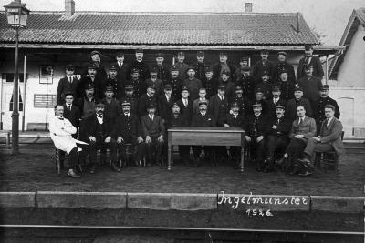 Stationsmedewerkers, Ingelmunster, 1926
