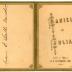 Franstalige menukaart 1892