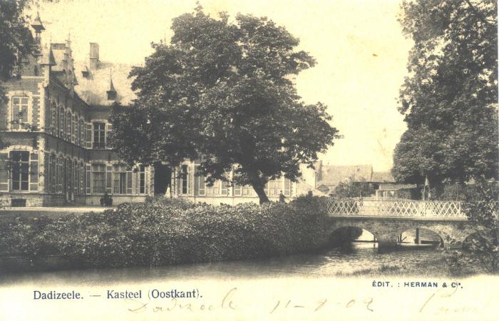 Oostkant van kasteel, Dadizele