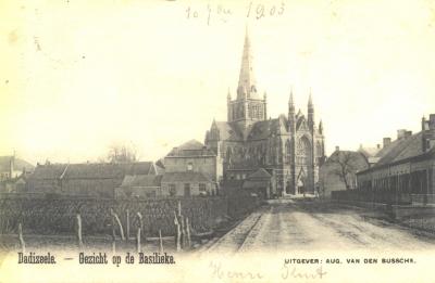 Zicht op de basiliek, Dadizele