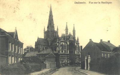 Zicht op basiliek, Dadizele