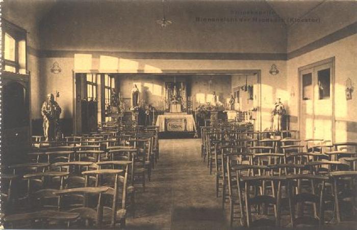 Interieur noodkerk, Slypskapelle