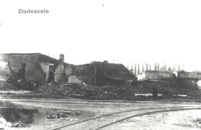 Ruïnes van huizen, Dadizele