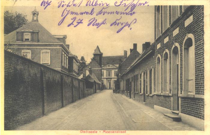 Menenstraat, Dadizele